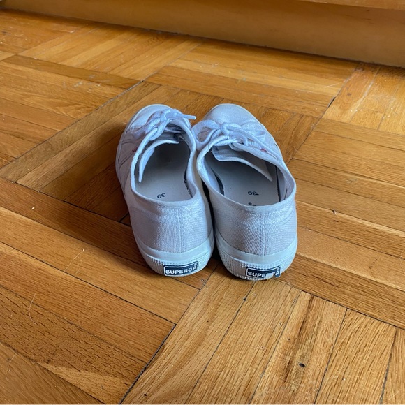 Superga 2750 COTU Classic Sneaker White/Beige (sz 39) - Picture 2 of 9